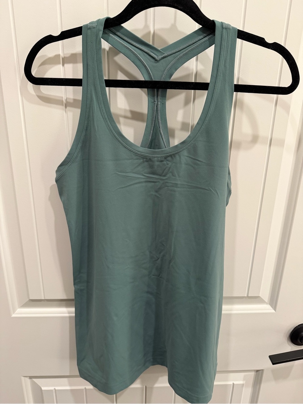 Lululemon Sage Green Layered Racerback Workout Tank